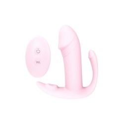 VIBES OF LOVE REMOTE TRI-PLEASURER. Vibrador control remoto. Recargable