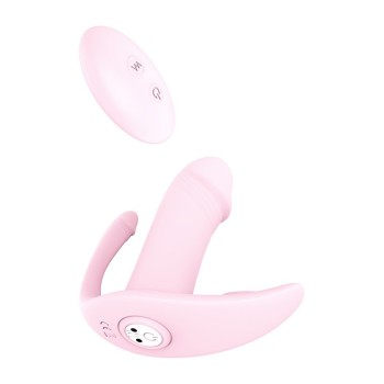 VIBES OF LOVE TRI-PLEASURER À DISTANCE. Vibromasseur télécommandé. Rechargeable 2