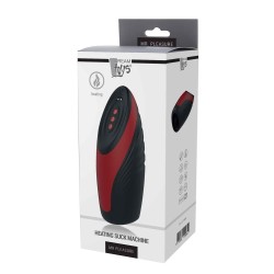 HEATING SUCK MACHINE - masturbator with suction, vibration and heat - rechargeable