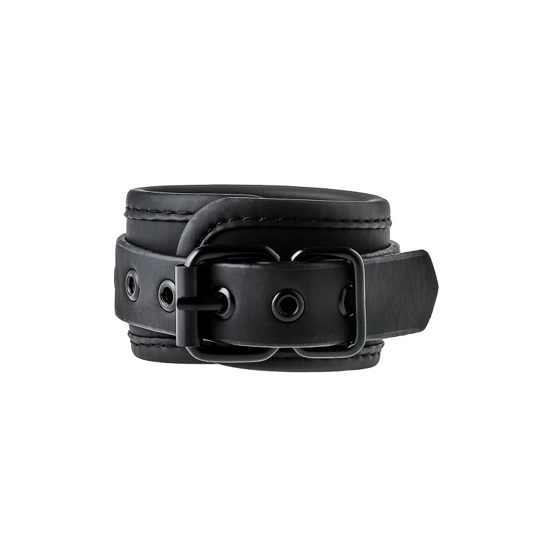 Menottes noires avec chaîne métallique noire de 10cm- BLAZE