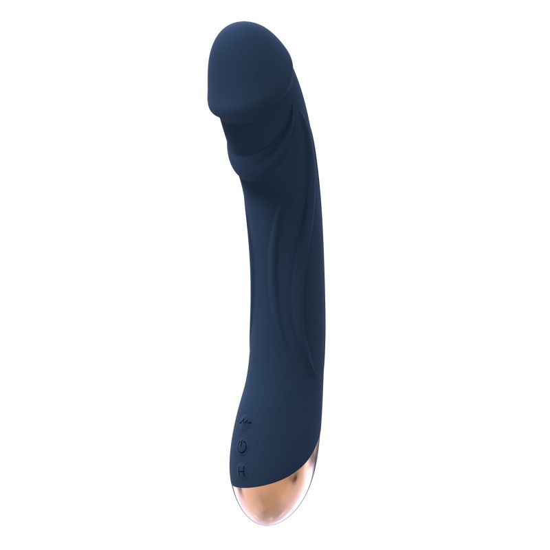 GODDESS COLLECTION BOREAS. Silicona Liquida. Vibrador 12 modos. Efecto Calor. Recargable