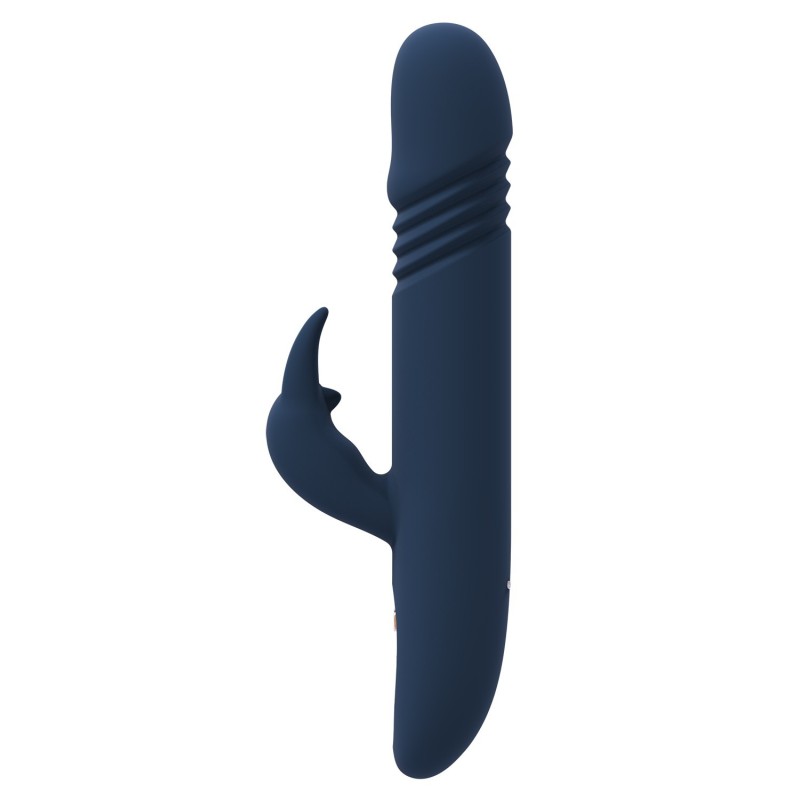 COLLEZIONE DELLA DEA ZEFIRO. Propulsore - funzione di spinta. Silicone liquido. Doppio vibratore 10 modalità. Ricaricabile