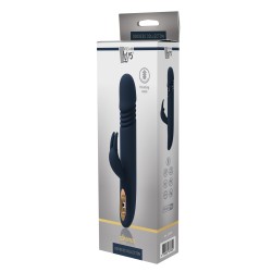 DÉESSE COLLECTION ZEPHYROS. Propulseur - fonction poussée. Silicone liquide. Double vibreur 10 modes. Rechargeable