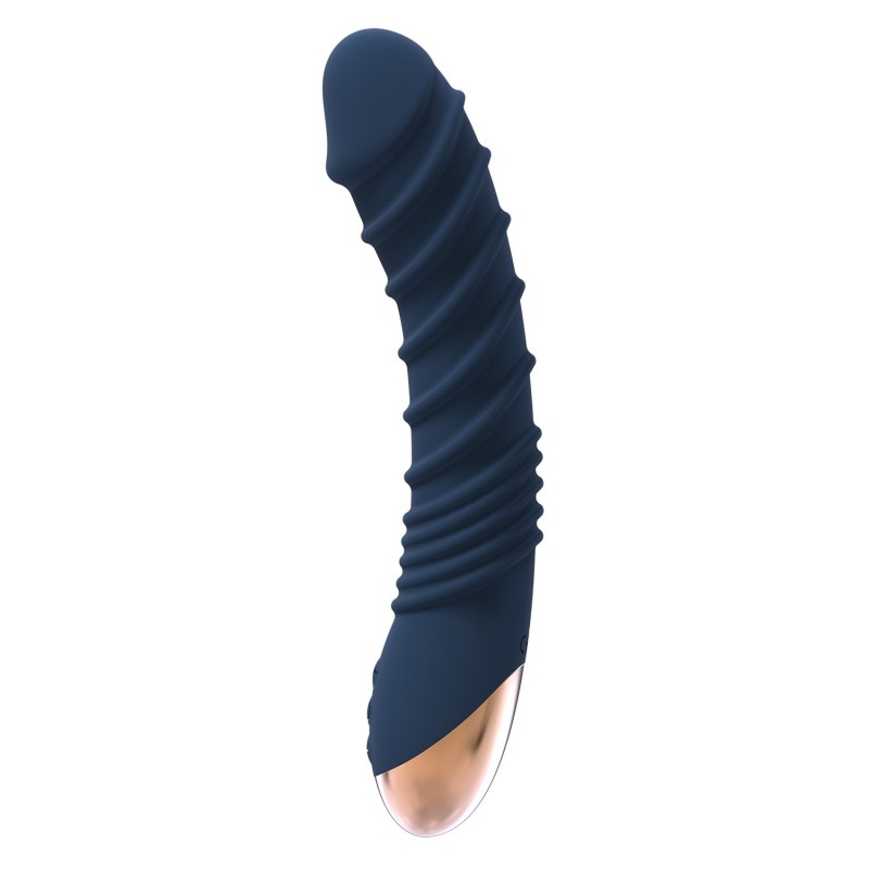GODDESS COLLECTION AEOLUS. Silicona Liquida. Vibrador 12 modos. Efecto Calor. Recargable