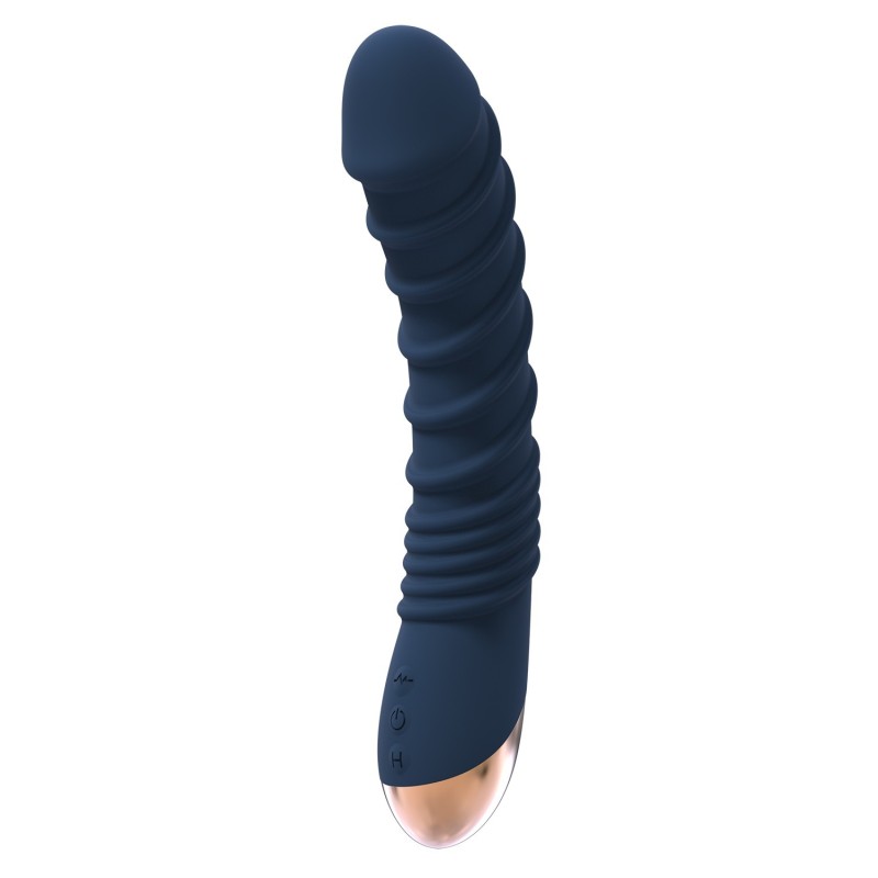 COLLEZIONE DELLA DEA EOLO. Silicone liquido. Vibratore 12 modalità. Effetto calore. Ricaricabile
