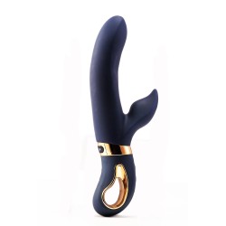 COLLEZIONE DEA ATROPOS. Silicone liquido. Doppio vibratore 10 modalità, modalità calore. Ricaricabile