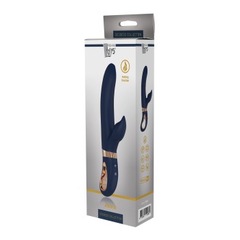GODDESS COLLECTION ATROPOS. Silicona Liquida. Vibrador doble 10 modos, modo calor. Recargable 2