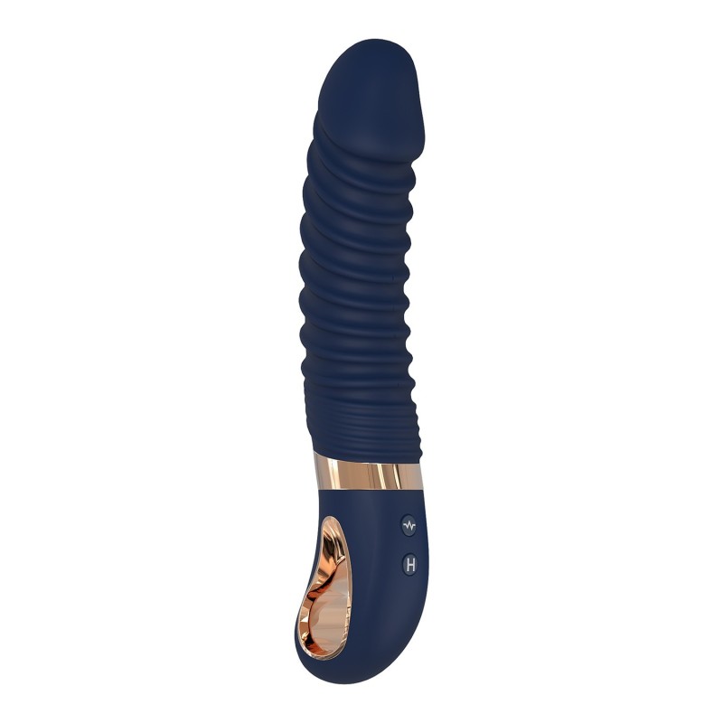 GODDESS KOLLEKTION NEREOS. Flüssiges Silikon. Vibrator 10 Modi. Hitze-Effekt. Wiederaufladbar