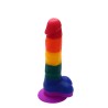 GODE ARC-EN-CIEL COLORÉ 20x3,8cm