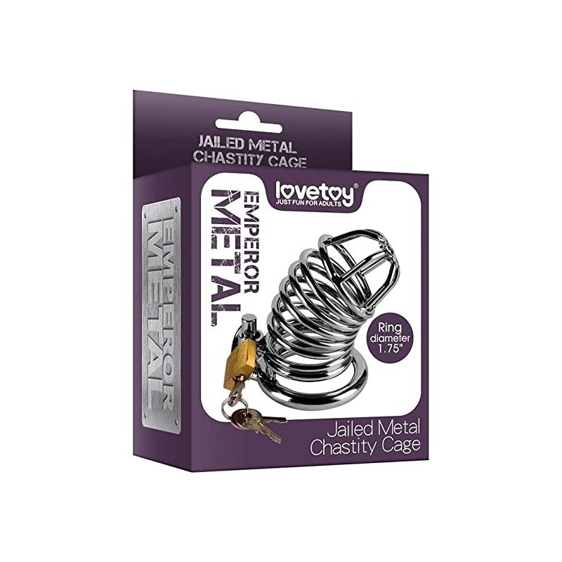 Cage à pénis - Ceinture de chasteté - Cage de chasteté en métal