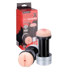 REALSTUFF 2 IN 1 HUMMER -Masturbator Vagina und Anus-