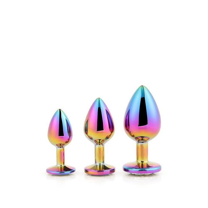 GLEAMING LOVE MULTICOLOUR PLUG SET of jewellery