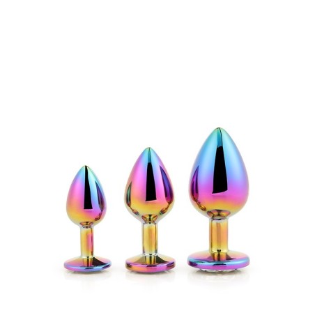 GLEAMING LOVE MULTICOLOR PLUG SET di gioielli