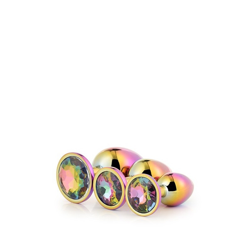 GLEAMING LOVE MEHRFARBIGES STECKER-SET Schmuck