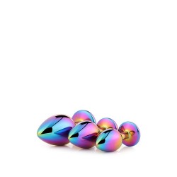 GLEAMING LOVE MULTICOLOUR PLUG SET of jewellery