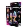 GLEAMING LOVE MULTICOLOUR PLUG SET of jewellery