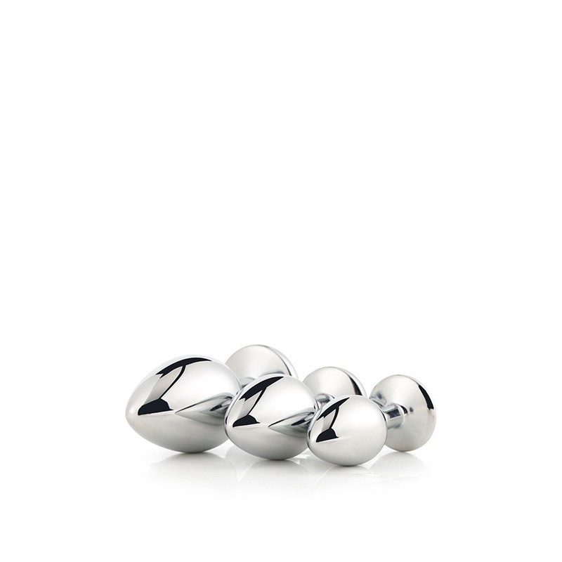 GLEAMING LOVE SILVER PLUG SET of silver jewelry