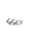 GLEAMING LOVE SILVER PLUG SET de joyas anales plateadas