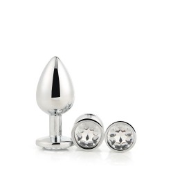 GLEAMING LOVE SILVER PLUG SET de bijoux en argent