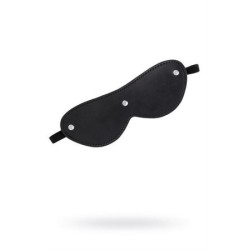 Máscara de couro vegana preta ANONYMO by A-TOYS