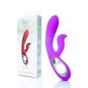 Daro - Vibrador Doble Morado Recargable 12 modos