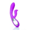 Daro - Vibrador Doble Morado Recargable 12 modos