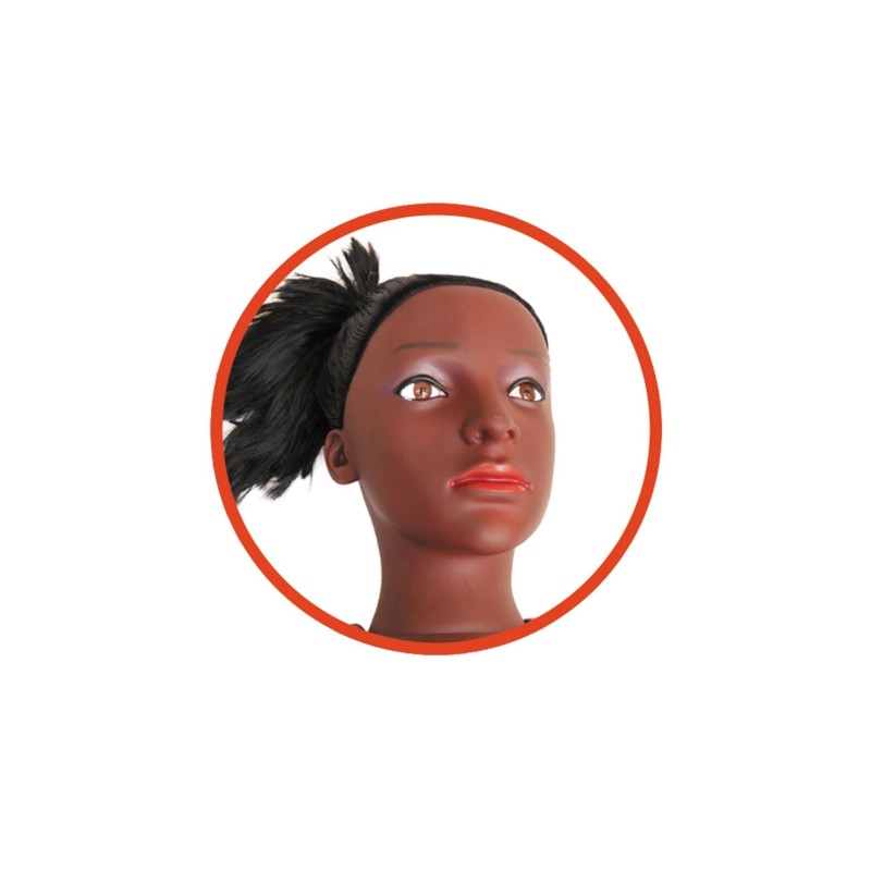 Alecia doll - 3D face - vagina and anus cyberskin - with vibration