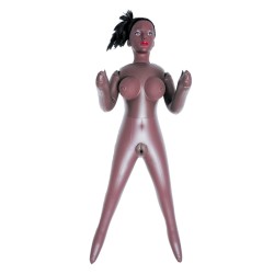 Poupée Alecia - visage 3D - vagin et anus cyberskin - avec vibration