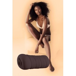 ALICIA - Schwarze masturbierende Vagina - DAS MÄDCHEN VON NEBENAN