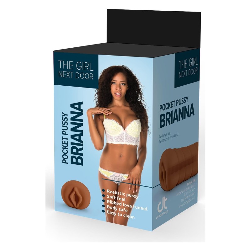 BRIANNA - Mulattin Masturbierende Vagina - DAS MÄDCHEN VON NEBENAN