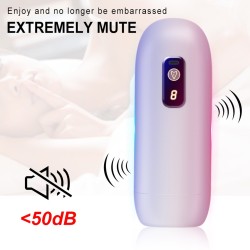 Rechargeable Masturbator Anus, 8 vibration modes, with voice. Ciberskin Masturbator