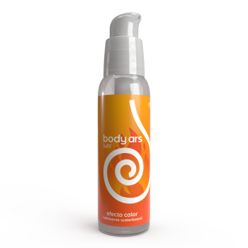Body Ars Lubricant Heat Effect water base with Dispenser 100 ml 2
