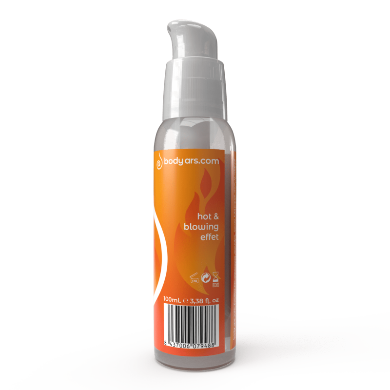 Body Ars Lubricant Heat Effect water base with Dispenser 100 ml