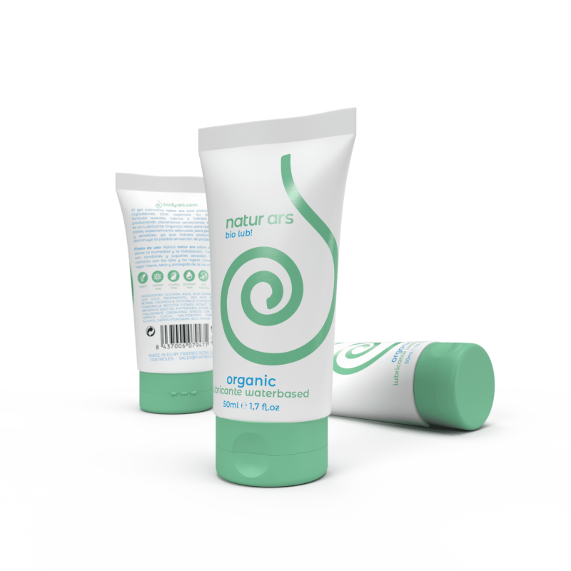 NaturArs Bio Gleitgel 50ml 100% Pflanzlich, bio und vegan