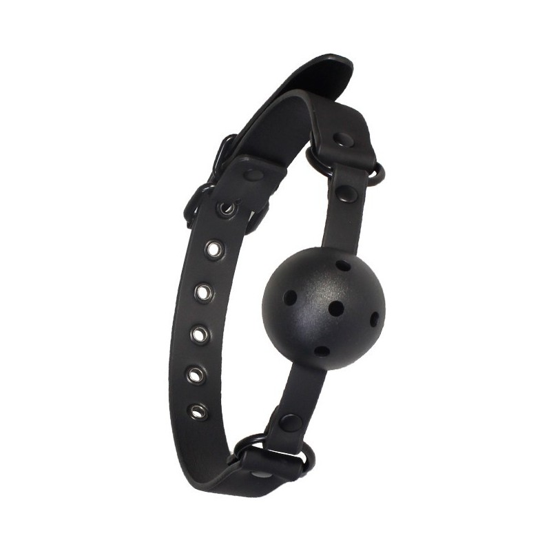 Gag boule noire respirante - BLAZE
