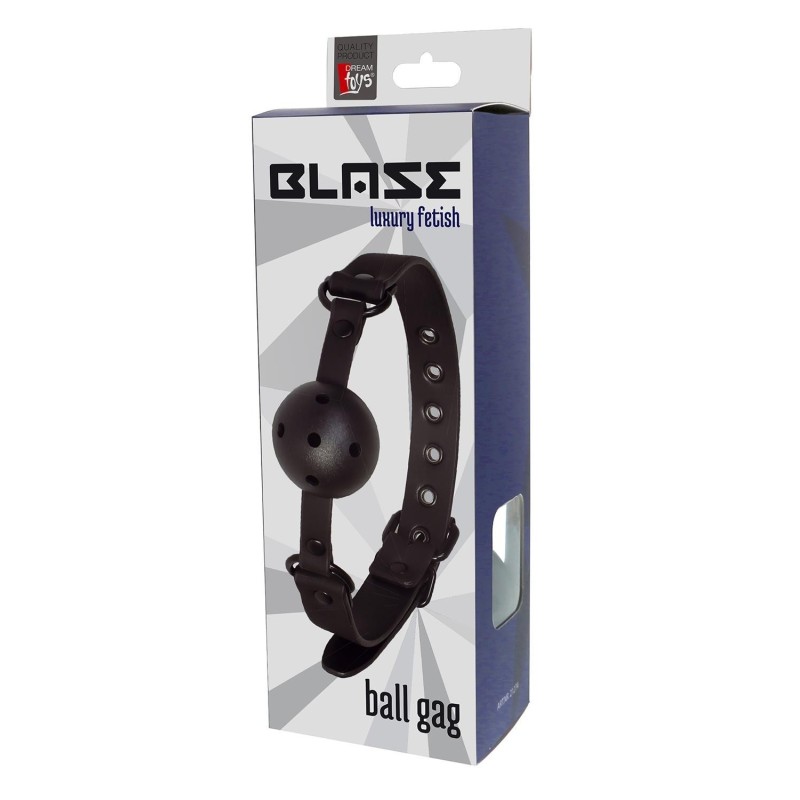 Breathable Black Ball Gag - BLAZE