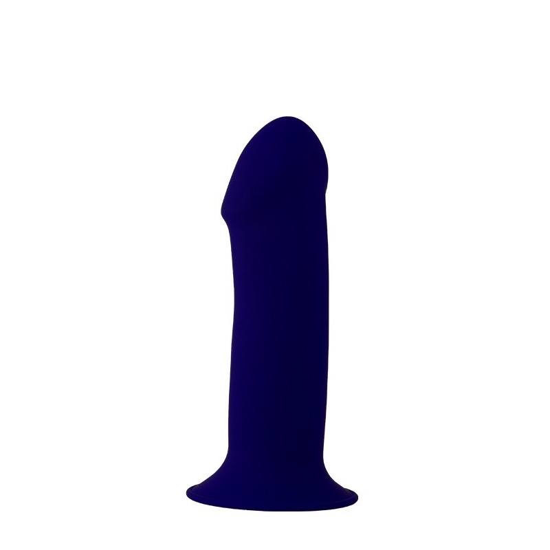 SOLID LOVE PREMIUM DICKER DILDO BLAU - 18x5cm Thermoreaktiv