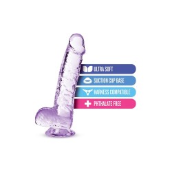 Crystalline Dildo 15 x 2,5cm - TPE