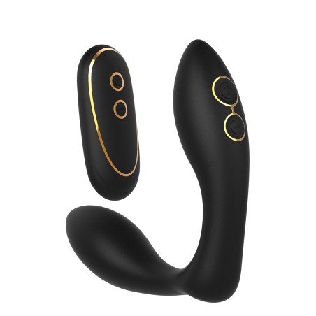 ELITE RENEE. Vibrador duplo, 2 motores. Controle remoto. Recarregável