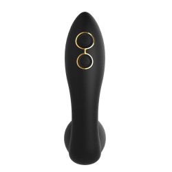 ELITE RENEE. Vibrador duplo, 2 motores. Controle remoto. Recarregável