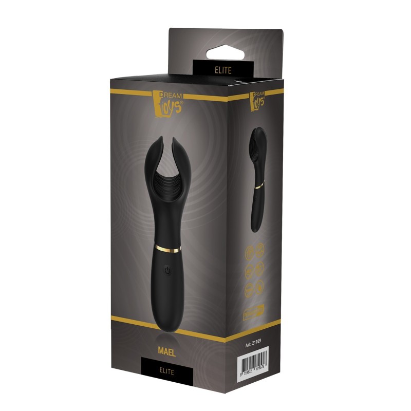 ELITE BAD. Masturbator for men. 2 engines. Rechargeable. 10 modes