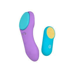 Purple Panthy - Vibromasseur String 24 Modes Télécommande Rechargeable - PARTY TOYS