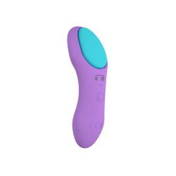 Panty Morado - Tanga Vibrador 24 modos Control remoto recargable - Party Toys
