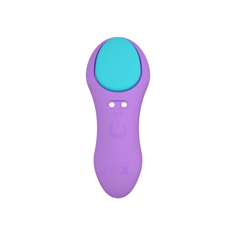 Panty Morado - Tanga Vibrador 24 modos Control remoto recargable - Party Toys