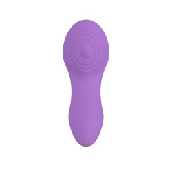 Purple Panthy - Thong Vibrator 24 Modes Rechargeable Remote Control - PARTY TOYS
