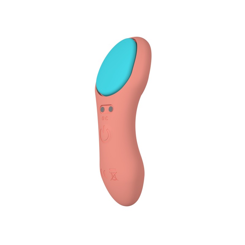 Panty Coral - Tanga-Vibrator 24 Modi Wiederaufladbare Fernbedienung - PARTY TOYS