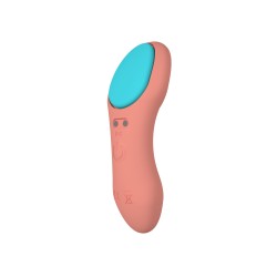 Panty Coral - Thong Vibrator 24 Modes Rechargeable Remote Control - PARTY TOYS