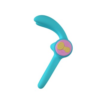 Riny Azul - Anilla Vibradora 24 modos Control remoto recargable - Party Toys 2