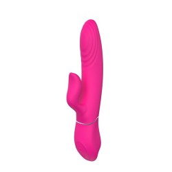 VIBRAZIONI D'AMORE DUO THRUSTER. Modalità 9 + 9 - funzione push e doppio vibratore. Ricaricabile