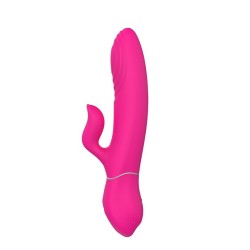 VIBES OF LOVE DUO THRUSTER. Modes 9 + 9 - fonction push et double vibrateur. Rechargeable